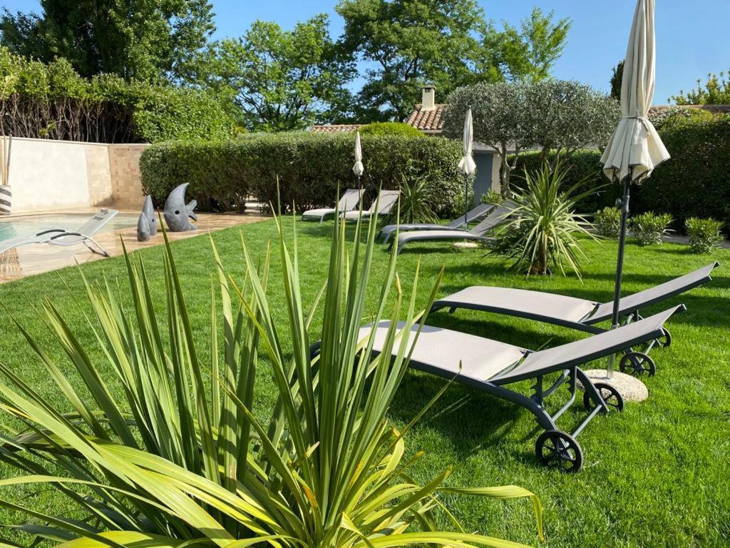Mas Beau Soleil & Spa Cottages De Charme Avec Jacuzzi&Jardin Prives Saint-Rémy-de-Provence Dış mekan fotoğraf