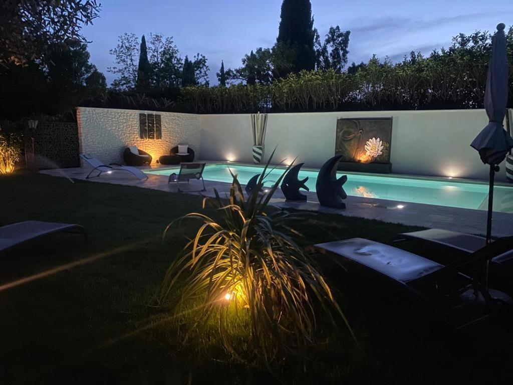 Mas Beau Soleil & Spa Cottages De Charme Avec Jacuzzi&Jardin Prives Saint-Rémy-de-Provence Dış mekan fotoğraf